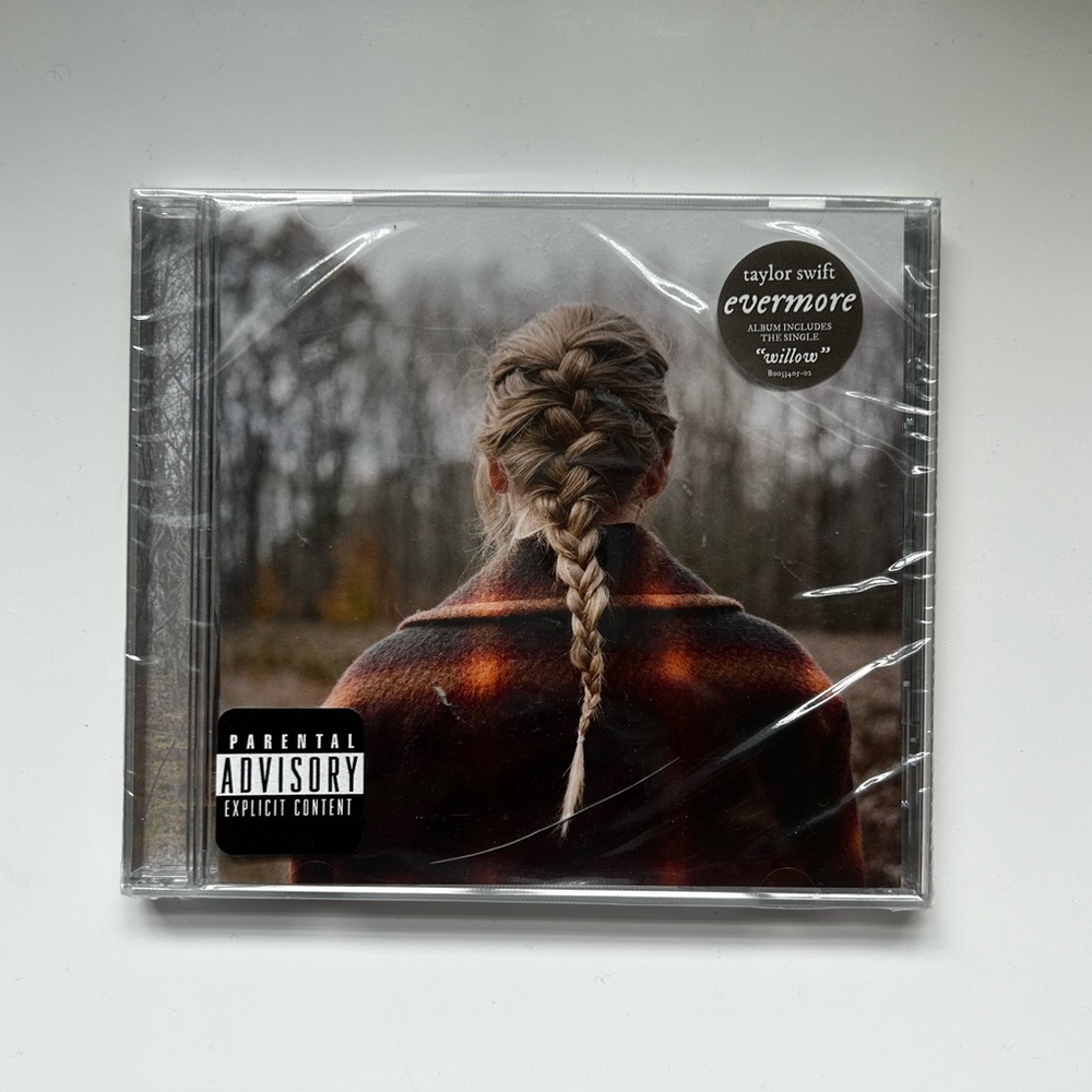 *UNOPENED* Taylor Swift Evermore CD With Bonus Tracks